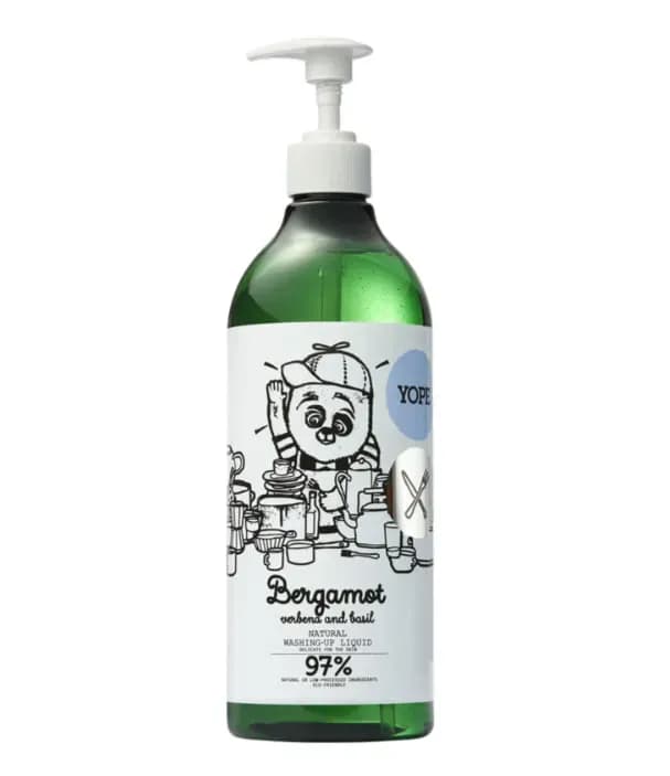 Натуральний засіб для миття посуду YOPE BERGAMOT & BASIL 750 мл - зображення 1