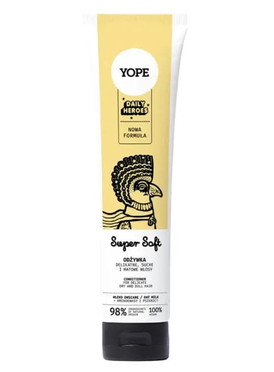 Пом'якшуючий кондиціонер для волосся YOPE DAILY HEROES SOFT CONDITIONER OAT MILK 170 мл