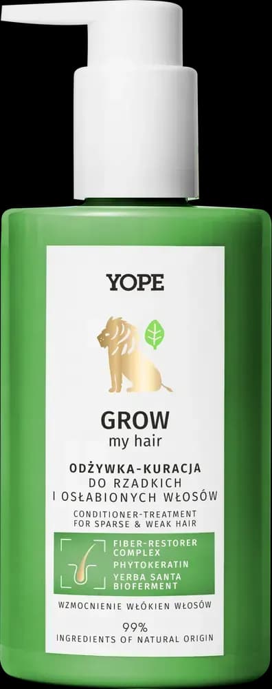 Кондиціонер для волосся YOPE GROW MY HAIR Conditioner-Treatment for Sparse & Weak Hair 300ml