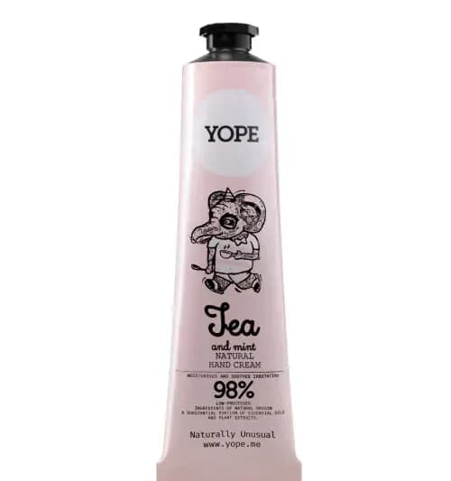 Крем для рук YOPE Hand Cream TEA & MINT 100мл - зображення 1