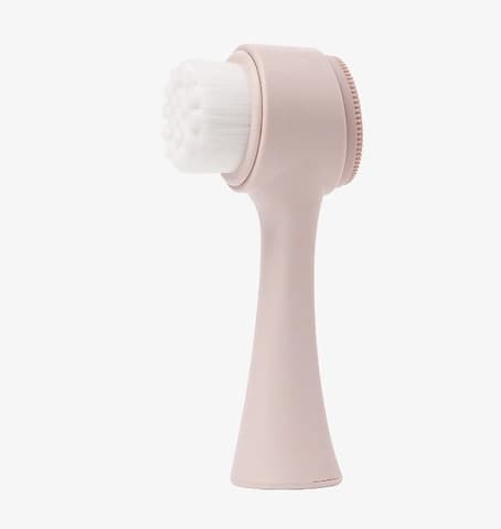 Двостороння щітка для очищення обличчя