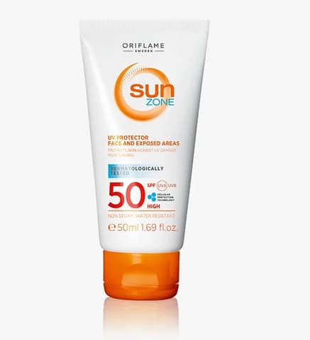 Сонцезахисний крем для обличчя Sun Zone із високим ступенем захисту SPF 50 - зображення 1