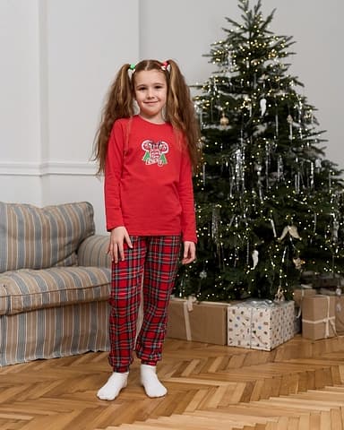 Дитяча піжама на дівчинку - Мінні - Family look для родини