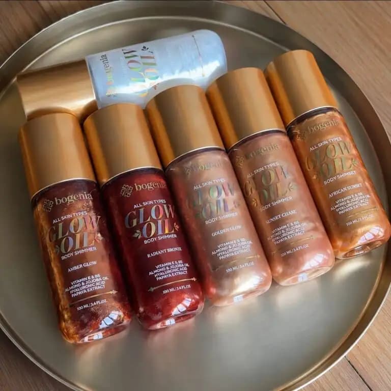Олія-шиммер для тіла Bogenia Glow Oil Body Shimmer 100 мл - зображення 1