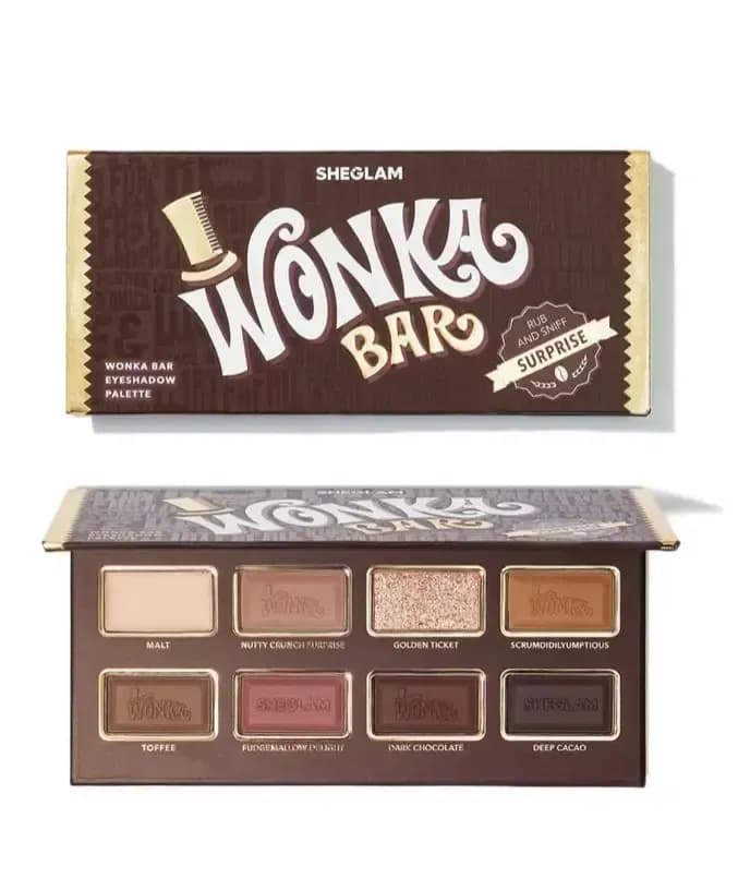 Палетка теней SHEGLAM Willy Wonka Wonka Bar Eyeshadow Palette - зображення 1