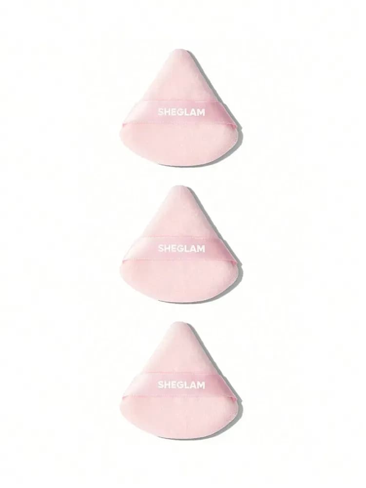 Набор спонжей для макияжа Sheglam Insta-Ready Powder Puff 3 шт Baby Pink - зображення 1