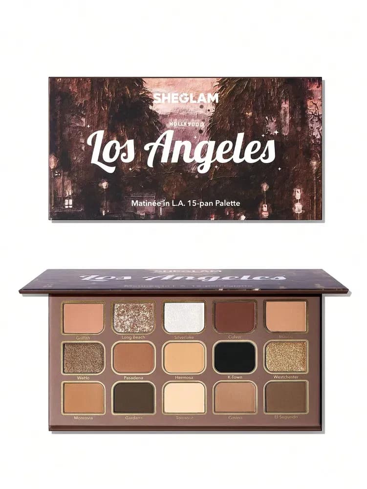 Палетка тіней Sheglam Matinee In LA 15-Pan Palette, 13,5 г
