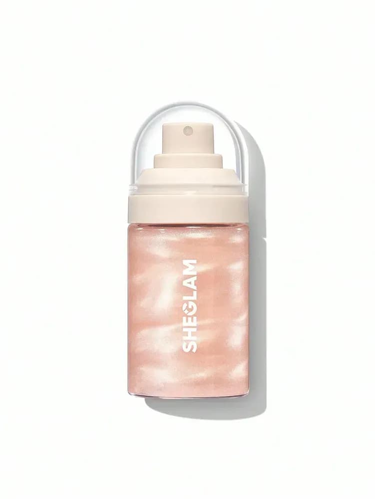 Спрей-фіксатор для макіяжу з перламутровим шиммером SHEGLAM Light Me Up Leuchtender Fixierspray