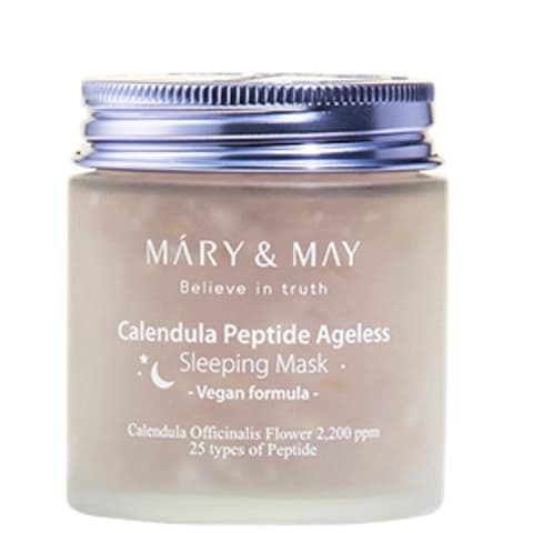Гелева нічна маска для обличчя Mary & May Calendula Peptide Ageless Sleeping Mask 110g (до 04.2027р) - зображення 1