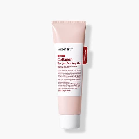 Пілінг-гель для обличчя Medi-Peel Red Lacto Collagen Konjac Peeling Gel 95 ml (до 22.02.2027р)