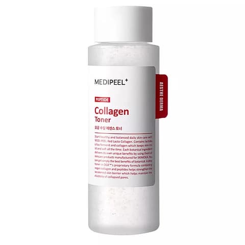 Тонер для обличчя заспокійливий із колагеном Medi-Peel Red Lacto Collagen Soothing Essence Toner 200ml - зображення 1