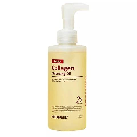 Гідрофільна олія з пробіотиками та колагеном Medi Peel Red Lacto Collagen Cleansing Oil (версія 2.0)200 ml - зображення 1