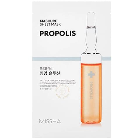 Маска з екстрактом прополісу Missha Mascure Nutrition Solution Sheet Mask Propolis 28 мл - зображення 1