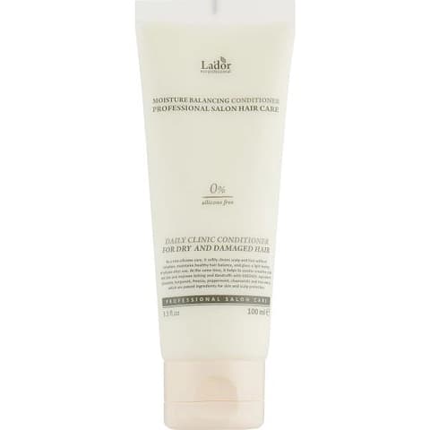 Безсиліконовий зволожуючий кондиціонер La'dor Moisture Balancing Conditioner 100 ml - зображення 1