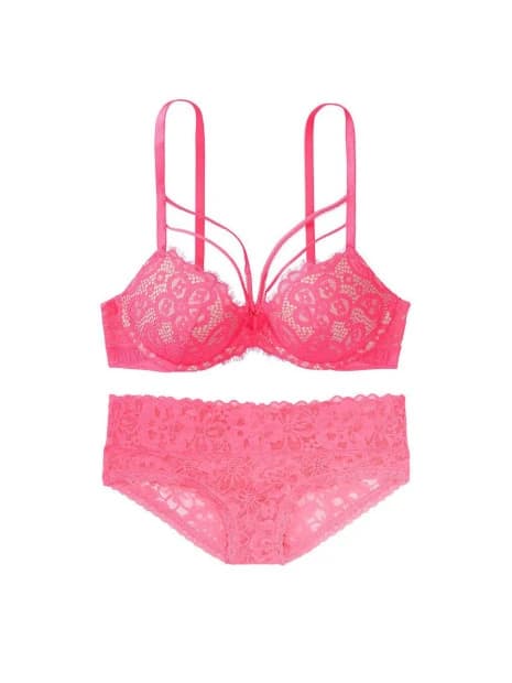 Комплект Strappy Push-Up Bra Victoria's Secret - зображення 1