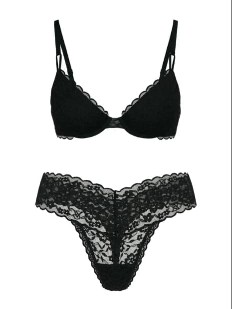 Комплект білизни Victoria's Secret Sexy Tee Lacie Unlined Demi Bra - зображення 1