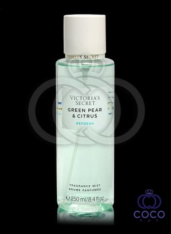 Парфумований спрей для тіла Victoria`s Secret Green Pear & Citrus 250 ml золота кришка
